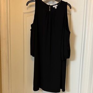 New York and company Black Cold Shoulder Dress